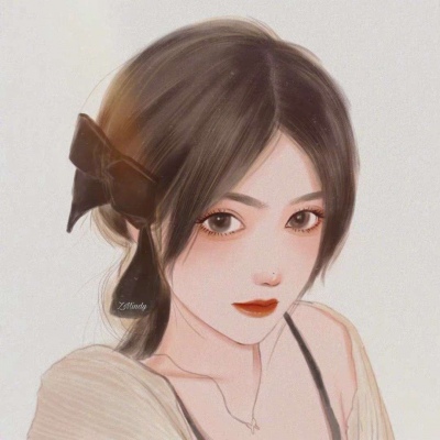 头像女生霸气短发小孩图片
