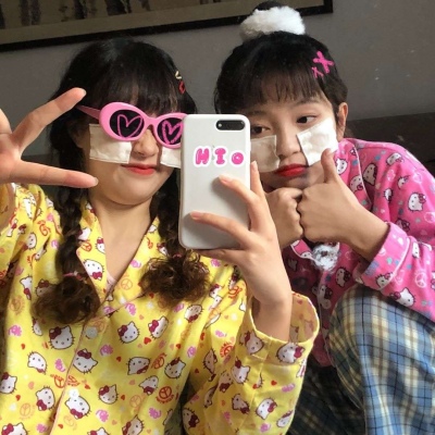 女生头像三人闺蜜头像图片