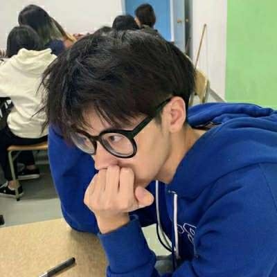 复古很文艺的帅气qq头像卡通男生帅气图片