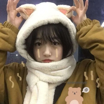 2021超可爱甜美十二个人的头像女生图片