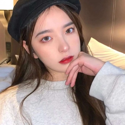 高清2021年左抬头女生头像图片