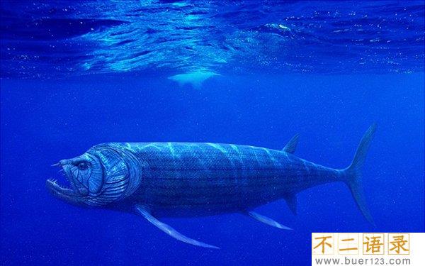 史前海洋十大霸主 旋齿鲨超强咬合力海洋中称霸图片