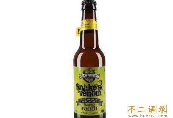 世界上度数最高的啤酒 蛇毒67.8度啤酒真正断片酒图片