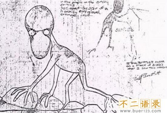 多佛恶魔是否真的存在 疑似在地球迷路的外星人（不存在）图片
