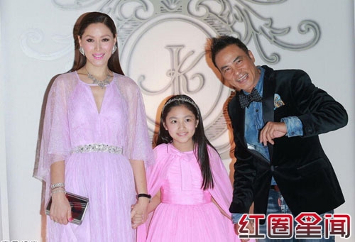 任达华女儿任晴佳个人资料照片曝光 10岁身高已1.5米图片
