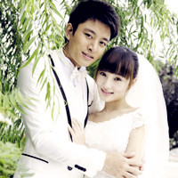 李小璐贾乃亮情侣唯美好看头像,李小璐贾乃亮情侣写真(婚纱照)很浪漫的图片