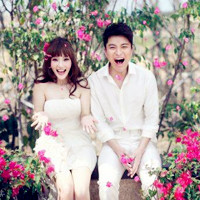 李小璐贾乃亮情侣唯美好看头像,李小璐贾乃亮情侣写真(婚纱照)很浪漫的图片