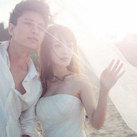 李小璐贾乃亮情侣唯美好看头像,李小璐贾乃亮情侣写真(婚纱照)很浪漫的图片