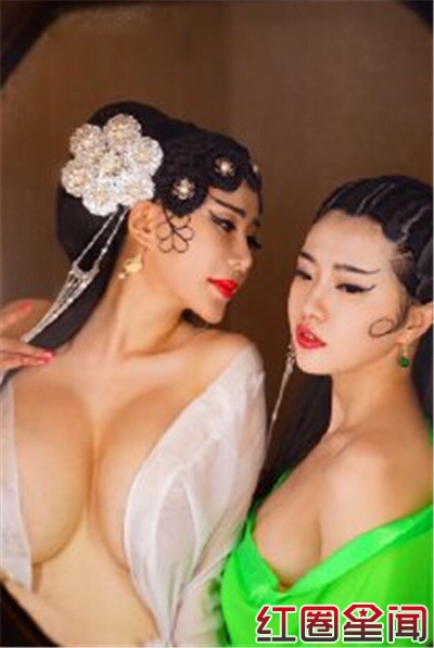 国产嫩模许喵喵Mickey性感美女写真 与男模拍大尺度疯狂激情床照图片