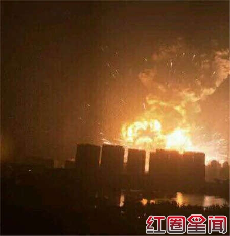 天津滨海新区爆炸原因是什么 天津塘沽爆炸现场视频曝光图片