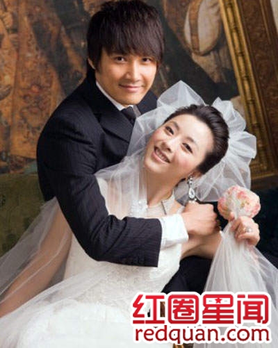 张铎老婆是谁资料简介 张铎陈松伶婚纱照唯美写真图片