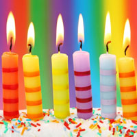 生日蜡烛唯美好看头像图片,祝你生日快乐