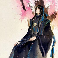 手绘唯美古风帅哥好看头像,古代侠客图片图片