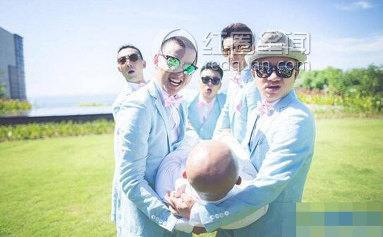 包贝尔婚礼伴郎团都有谁 包文婧包贝尔结婚照片曝光图片