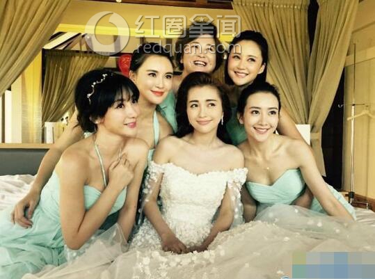 包贝尔婚礼伴郎团都有谁 包文婧包贝尔结婚照片曝光图片