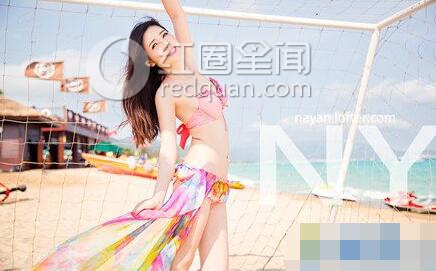 付曼素颜照漂亮吗 付曼性感比基尼照流出图片