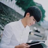 2016最新帅气白衬衫背景白色男生侧面头像图片