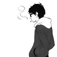 手绘比OK男生头像图片