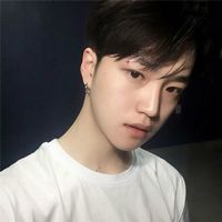 韩范帅气男生卡通头像穿西装图片