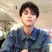 精选帅气韩系男生笑黑化头像图片