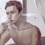漫画版qq头像男生手动漫头像黑白图片