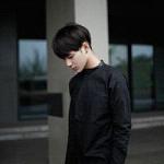 黑衣服帅气冷酷超可爱的头像真人男生图片图片