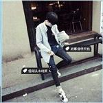 半身男生蓝衣服头像图片