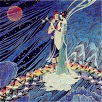 牛郎织女唯美好看头像,牛郎织女的神话故事他们的爱情长久图片