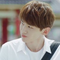 夏至未至陆之昂头像帅气学生风黑白男生动漫头像耳机图片