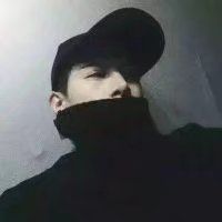 冷酷伤感的黑白头像男生的真人头像霸气图片