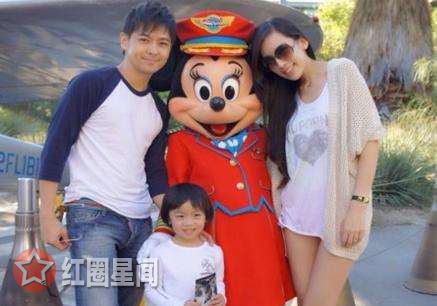 林志颖老婆个人家庭背景曝光 林志颖双胞胎儿子首次曝光图片