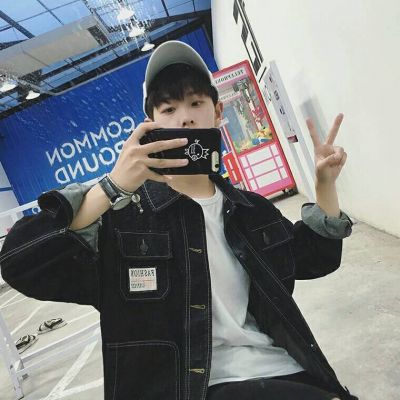 最帅男生头像动漫帅气挡脸图片