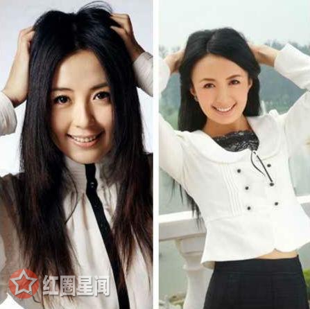 宋林静和杨童舒对比照傻傻的分不清 杨童舒豪宅被毁看着让人心疼图片