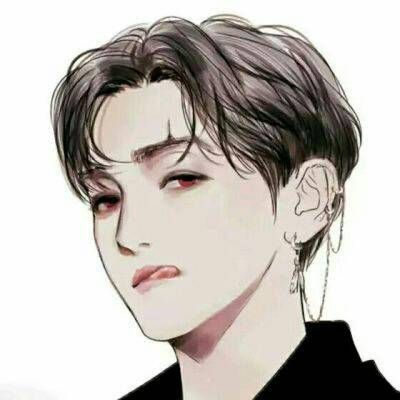小清新头像卡通简约男生qq头像漫画伤感图片