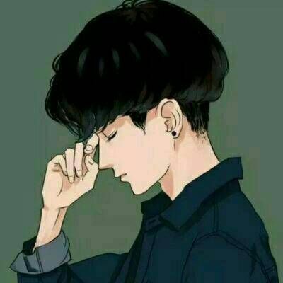 小清新头像卡通简约男生qq头像漫画伤感图片