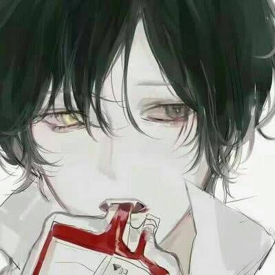 搞笑的qq头像发呆的动漫头像男生图片