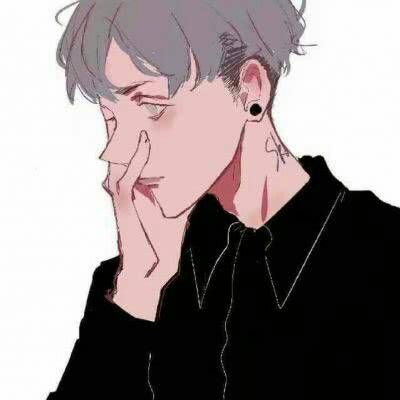 2018霸气冷酷动漫男生戴鸭舌帽子头像图片