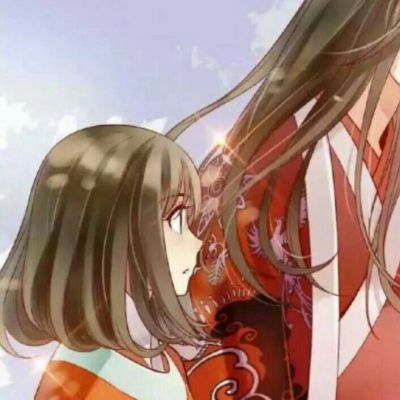 亲密恩爱一男一女动漫情侣古风头像帅气动漫男生简笔画头像图片大全图片