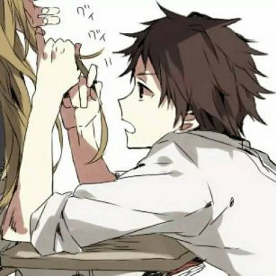 呆萌动漫情侣头像微信头像 男生 伤感图片