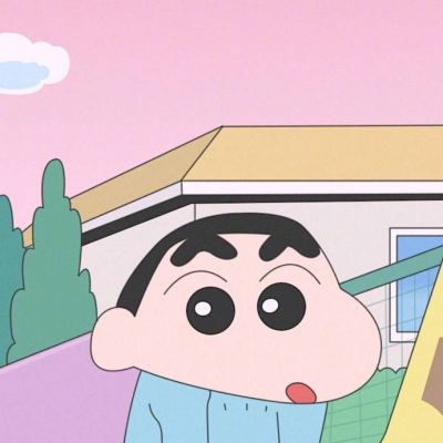 超萌好玩的蜡笔小新头像帅气男生头像阳光帅气不露头图片