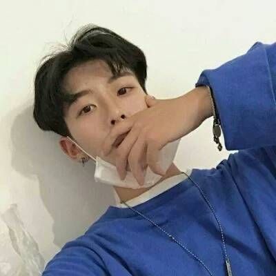 帅气高冷韩范男生qq头像网名一套图片