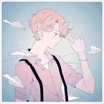 qq动漫头像男生二次元头像堆糖图片