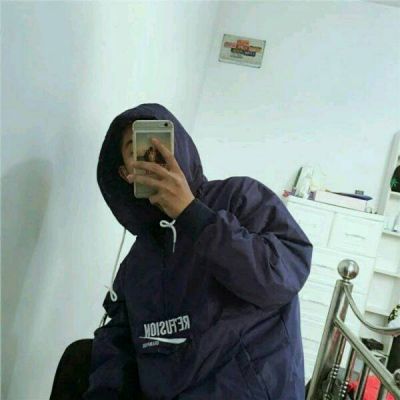 白发男生头像带字图片