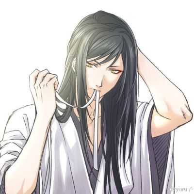 帅气卡通男生拿玫瑰花qq头像图片
