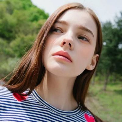 唯美女生头像侧脸短发图片