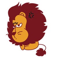 可爱的小狮子的唯美好看头像图片卡通的图片