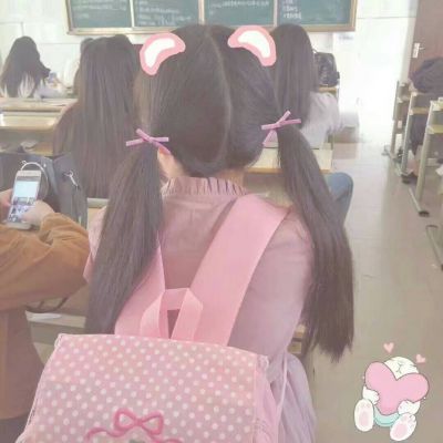 女生头像森系手绘简约图片