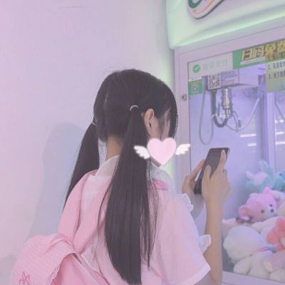 女生头像森系手绘简约图片