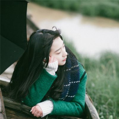 穿白色衣服的女生头像图片