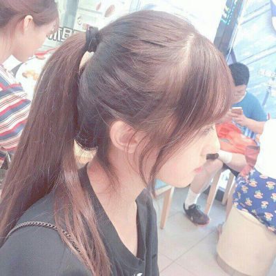 qq头像女生非主流侧面图片
